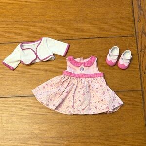 American Girl- Bitty Baby cupcake Outfit